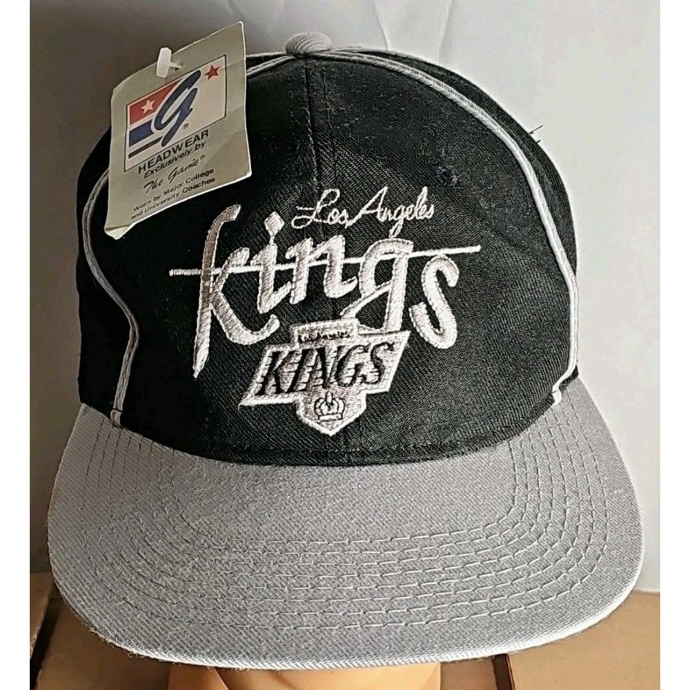 Vintage Los Angeles Kings The Game Hat Cap Snapback Adult NHL New With Tags 90s